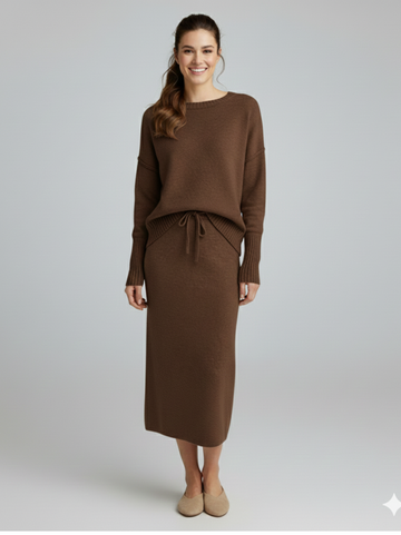 Ensemble deux pièces tricoté Bella