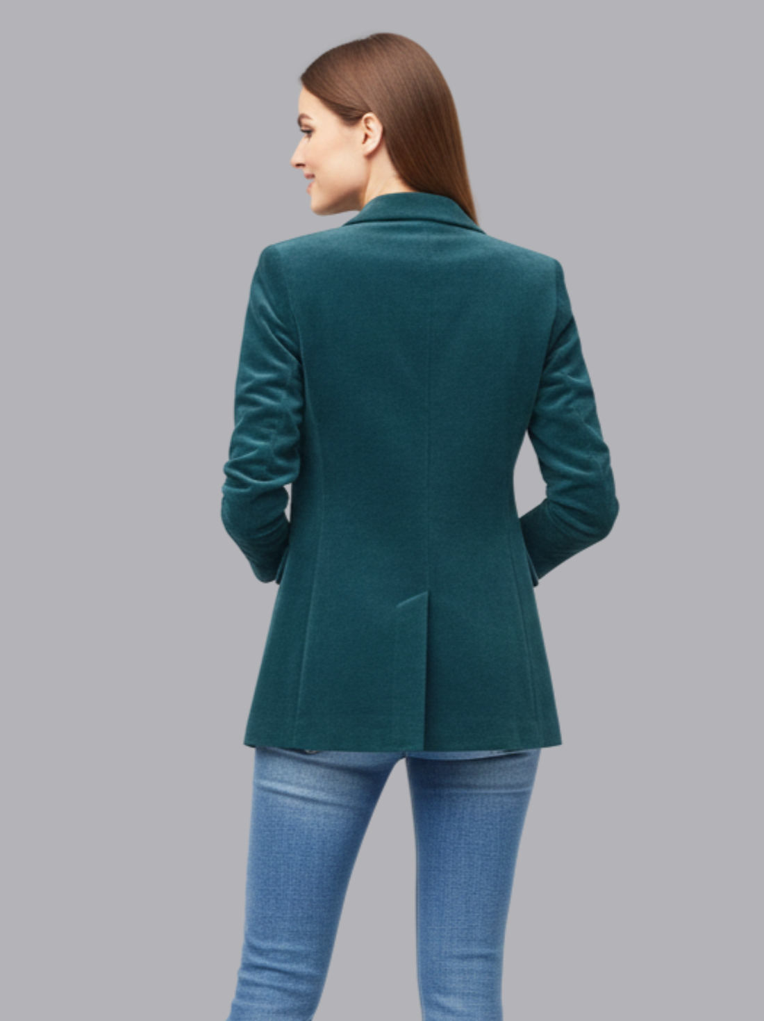 Blazer en velours côtelé Cleo