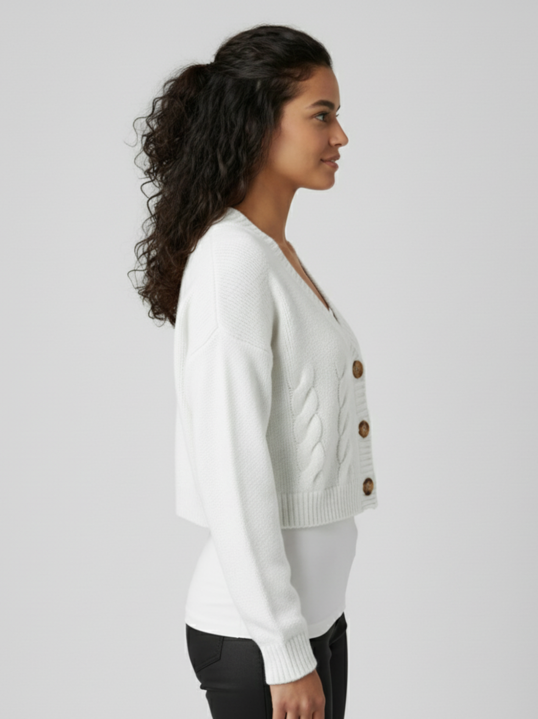 Cardigã de malha Kelly