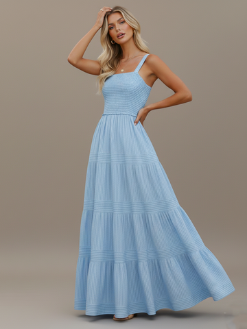 Vestido largo sin mangas Clarisse