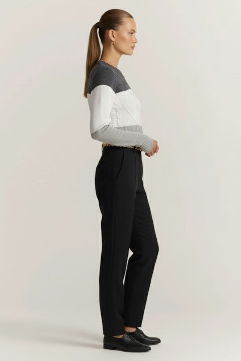 Suéter de gola redonda Prudence