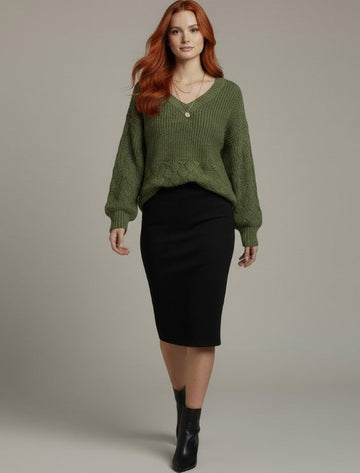 Pull en maille Rhea