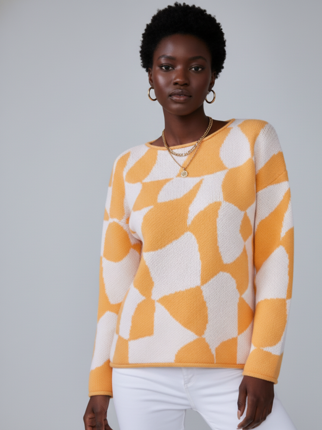 Suéter casual de junho